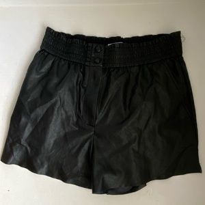 Wilfred free leather shorts.